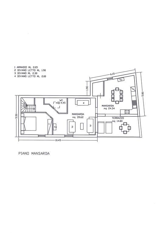 Appartamento Mansardato Anda&Torra Castelsardo Bagian luar foto